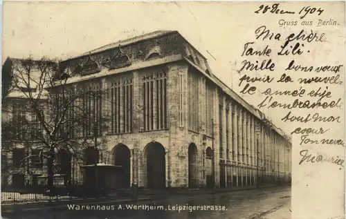 Berlin, Warenhaus A. Wertheim, Leipzigerstrasse -505604