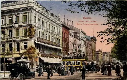 Berlin, Unter den Linden Ecke Friedrichstrasse -503998