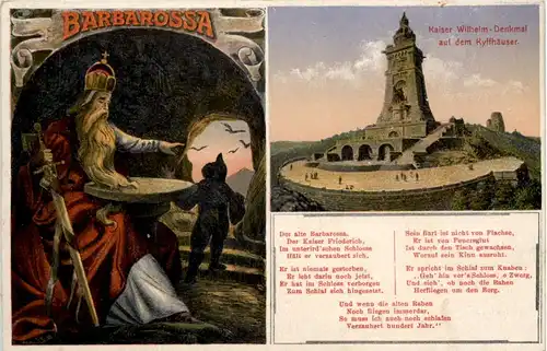 Kaiser Wilhelm-Denkmal auf dem Kyffhäuser -504078