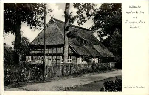 Walsrode, Heidemuseum mit Hermann Löns Zimmer -505824