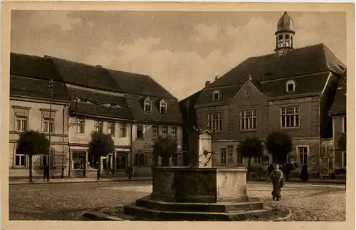 Bad Blankenburg, Markt mit Rathaus -505782