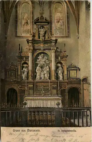 Gruss aus Mariastein, St. Josephskapelle -506486