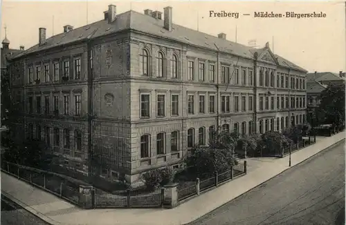 Freiberg, Mädchen-Bürgerschule -505984