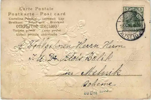 Ostern - Prägekarte -477342