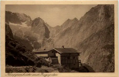 Knappenhütte mit Zugspitze -504558