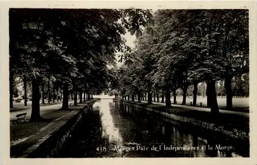 Morges Parc de l`Independance et la Morge -506436