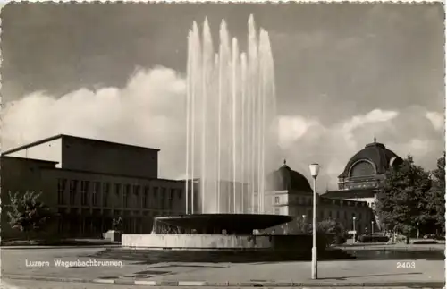Luzern, Wagenbachbrunnen -506568
