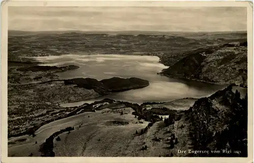 der Zugersee vom Rigi aus -507106