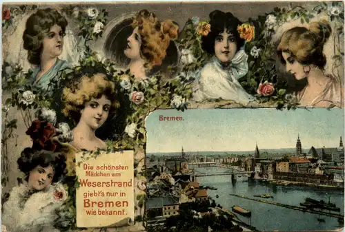 Bremen - Die schönsten Mädchen am Weserstrand -477682