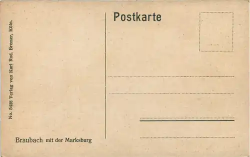 Braubach mit der Marksburg -504838