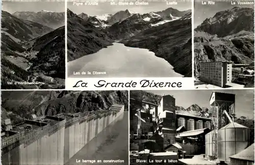 La Grande Dixence, div. Bilder -506542