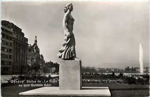 Geneve, Statue de La Brise -507930