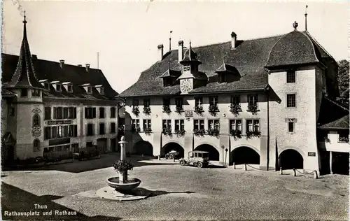 Thun, Rathausplatz und Rathaus -506948