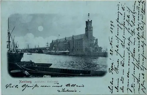 Hamburg, Freihafen, Kaiserkai -375210