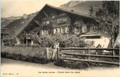 Le home suisse - Chalet dans les alpes -508210
