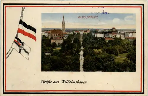 Gruss aus Wilhelmshaven - Wilhelmsplatz -480600