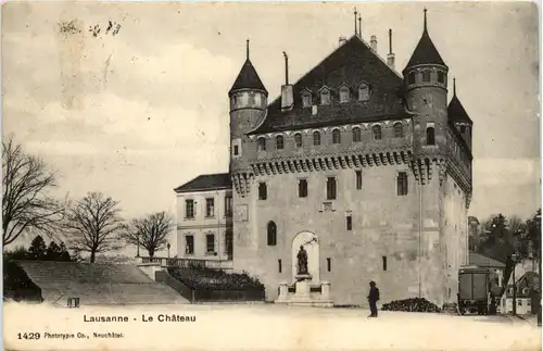 Lausanne, le Chateau -507416