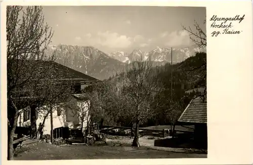 Oberaudorf, Alpengasthof Hocheck -375530
