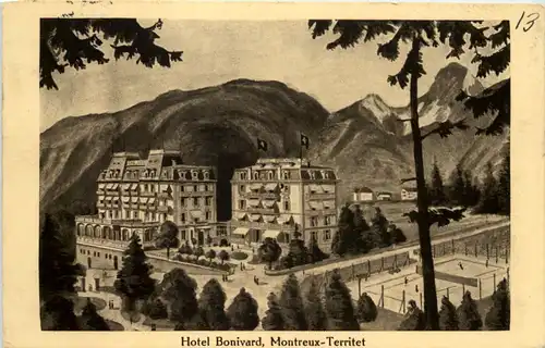 Montreux-Territet, Hotel Bonivard -508260