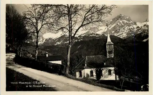 Huemoz, LÈglise le Grand Muveran -507886