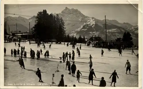 Les sports a Villars - La patinoire -508570