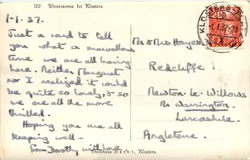 Klosters, Wintersonne -507468