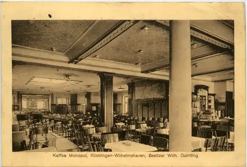 Wilhelmshaven-Rüstingen - Cafe Monopol - Marine Feldpost -481000
