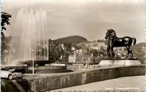 Luzern, Wagenbachbrunnen -507382