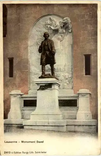Lausanne, Monument Davel -507444