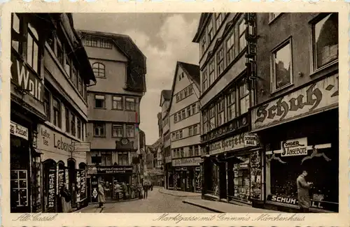 Alt-Kassel, Marktgasse mit Grimms Märchenhaus -505858