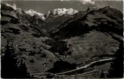 Kiental, Kien bei Reichenbach, Gspaltenhorn u. Blümlisalp -507504