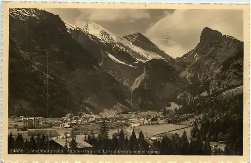 Kandersteg, Lötschbergbahn -507544