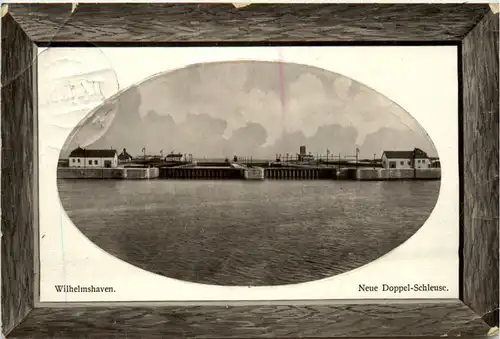 Wilhelmshaven - Neue Doppel-Schleuse -481300