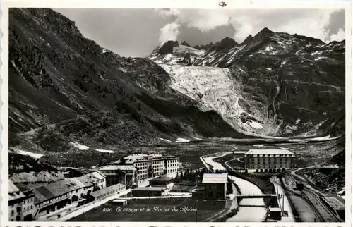 Gletsch et le Glacier du Rhone -507748