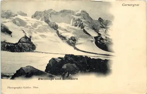 Zwillinge und Breithorn, Gornergrat -507702