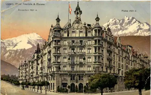 Luzern, Hotel Touriste u. Riviera -508426