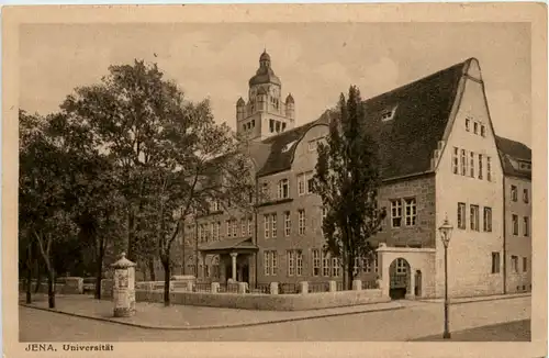 Jena - Universität - Stempel Gebühr bezahlt -481476