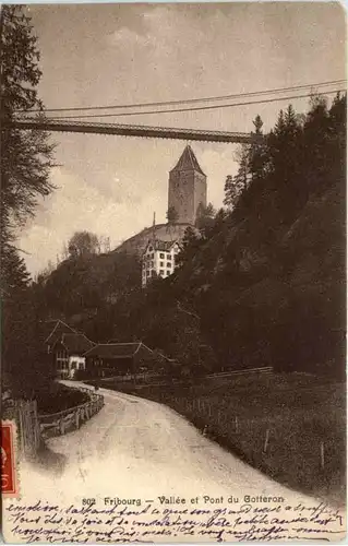 Fribourg - Vallee et Pont du Gotteron -605300