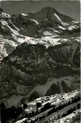 Gimmelwald bei Mürren, Lauterbr. Breithorn -507784