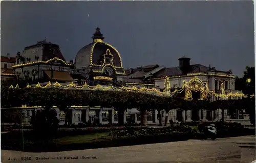 Geneve, le Kursaal Illumine -507948