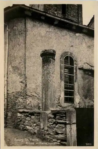 Bourg St. Pierre, Borne milliaire romaine -506318