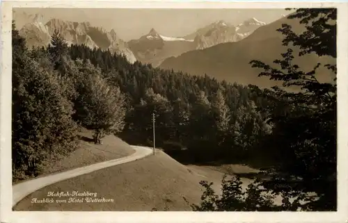 Hohfluh-Hasliberg, Ausblick vom Hotel Wetterhorn -507924