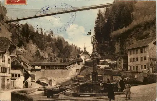 Fribourg - Fontaine de la Fidelite -605480