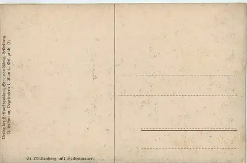 Künstlerkarte H. Hoffmann - St. Odilienberg -481776