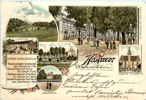 Gruss aus Bad Helmstedt - Litho -481836