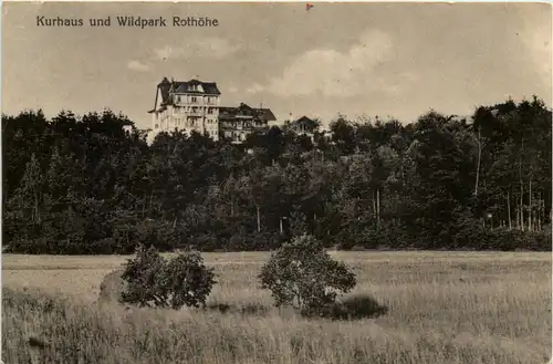 Kurhaus und Wildpark Rothöhe -508308