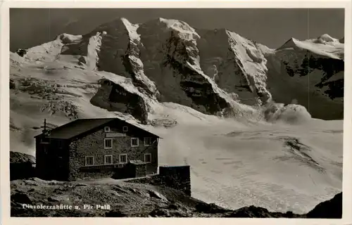 Diavolezzahütte mit Piz Palü -508124