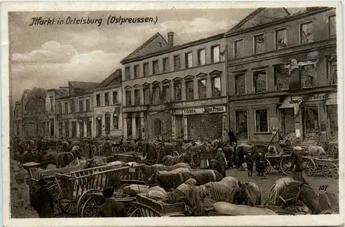 Markt in Ortelsburg -481916
