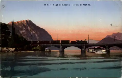 Lago di Lugano - Ponte di Melide -605446