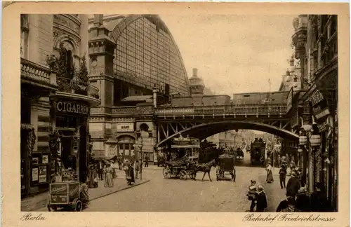 Berlin, Bahnhof Friedrichstrasse -376840